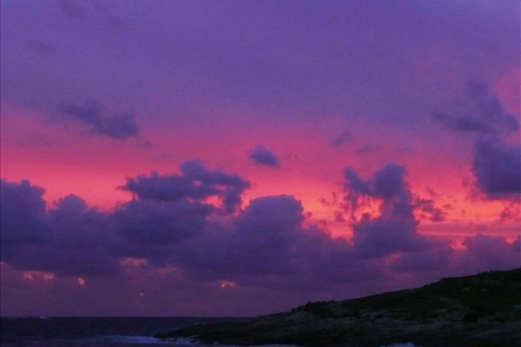Zachód słońca na Gozo