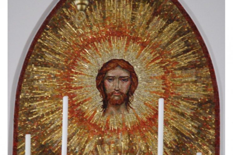 Mozaika z Chrystusem