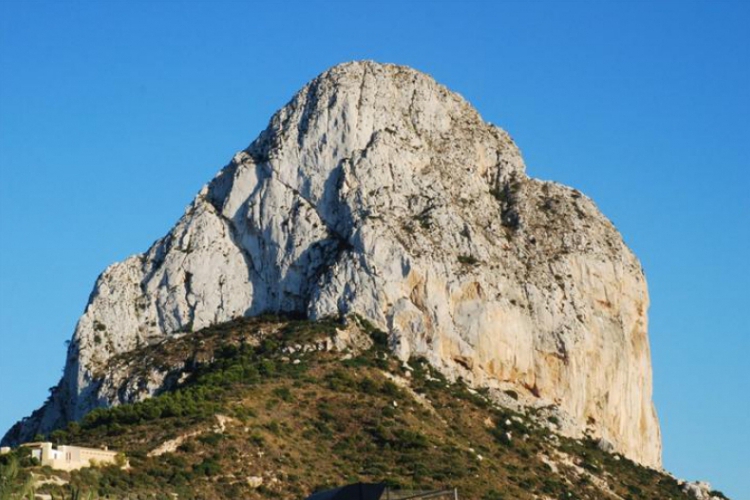 Penon de Ifach, symbol Costa Blanca, wysokość 332m