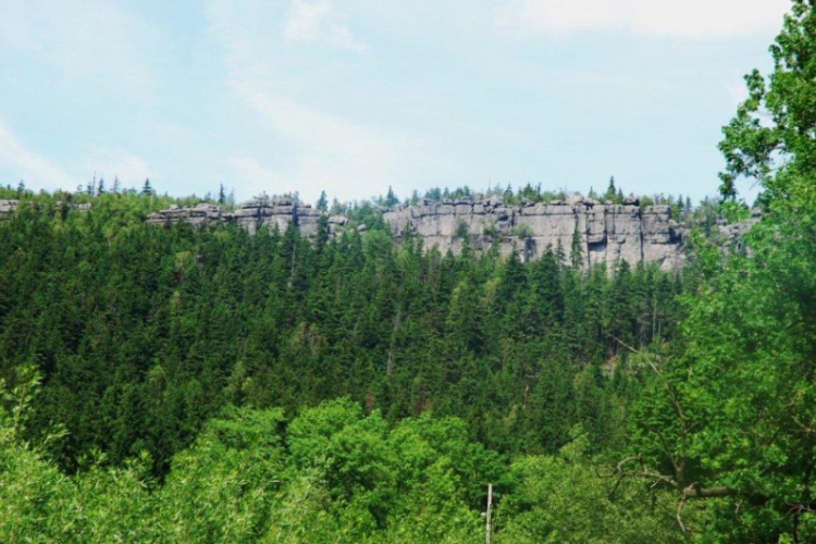 Spacerkiem na Szczeliniec