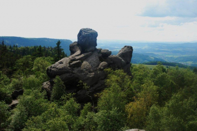 Spacerkiem na Szczeliniec