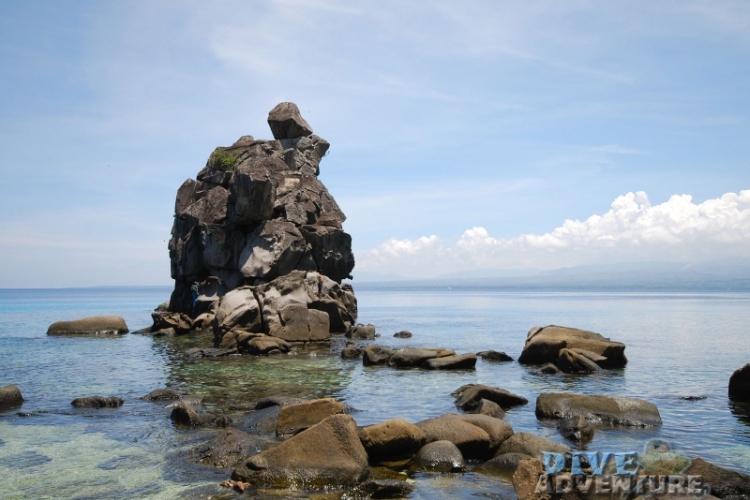 Apo island - skały